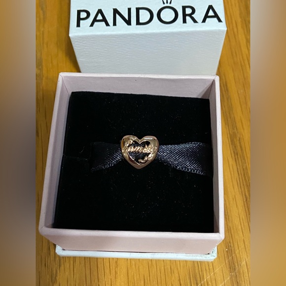 Pandora Openwork Family Tree Heart Charm - Picture 3 of 5